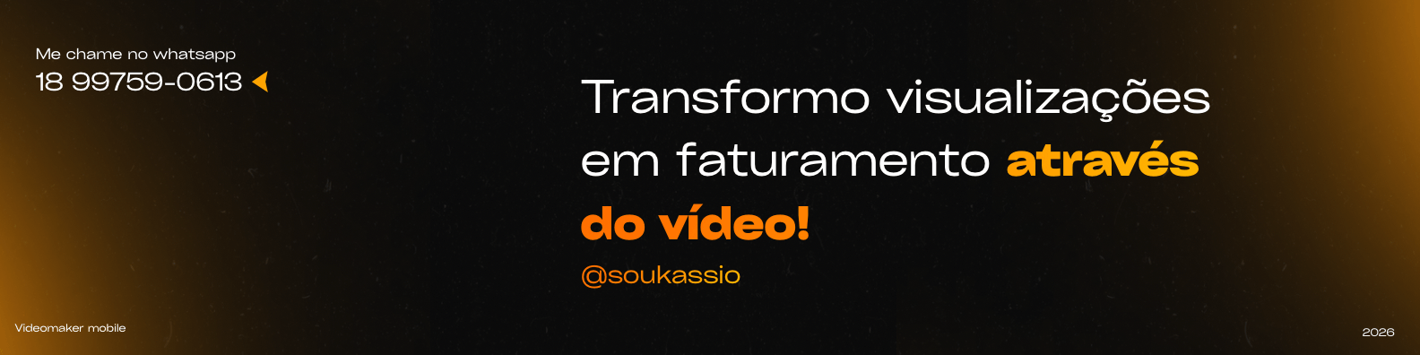 Capa de Kassio Videomaker