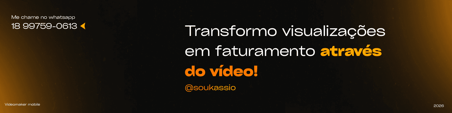 Sobre Kassio Videomaker