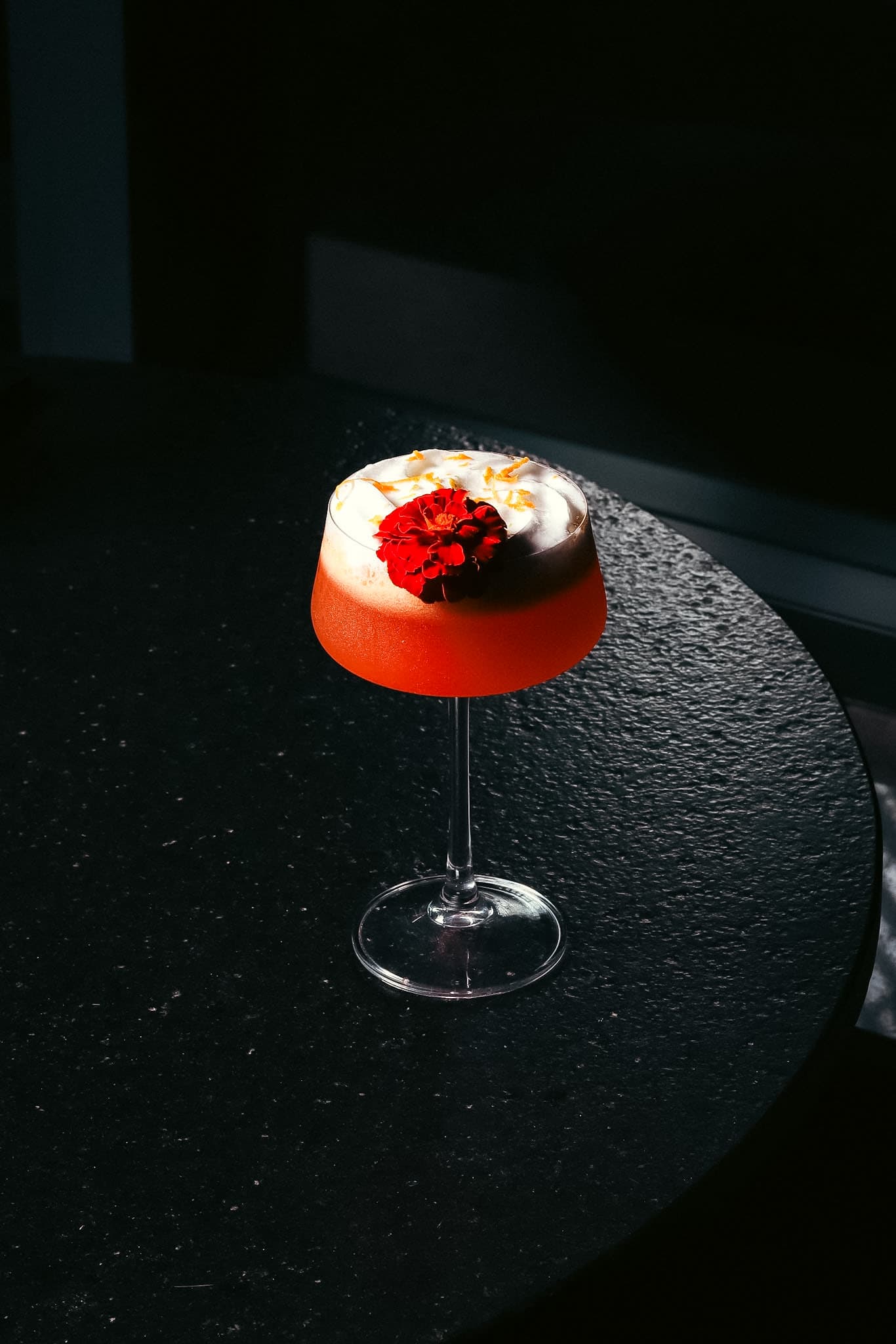 Fotografia gastronômica para o restaurante Moon Vista.