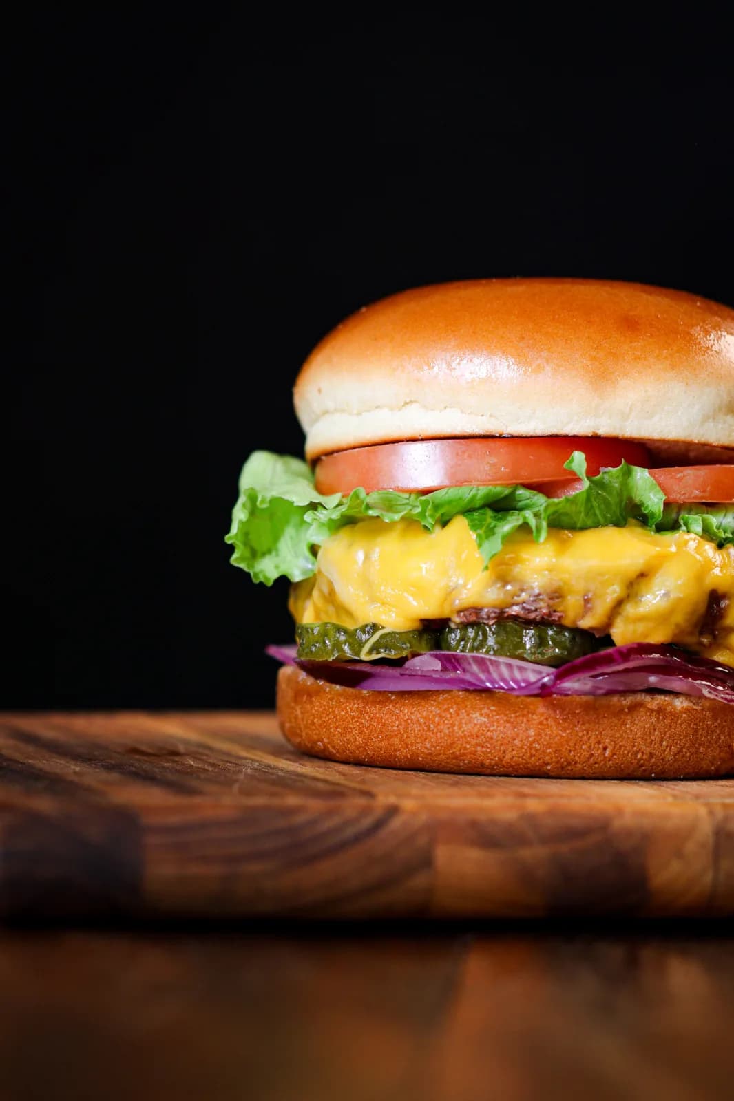 Fotografia gastronômica para hamburgueria.